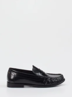 Marc O'Polo – Loafer aus Hochglanzleder schwarz