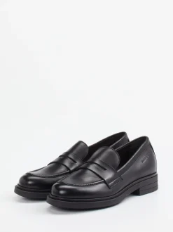Marc O'Polo – Loafer aus Lammleder in Schwarz
