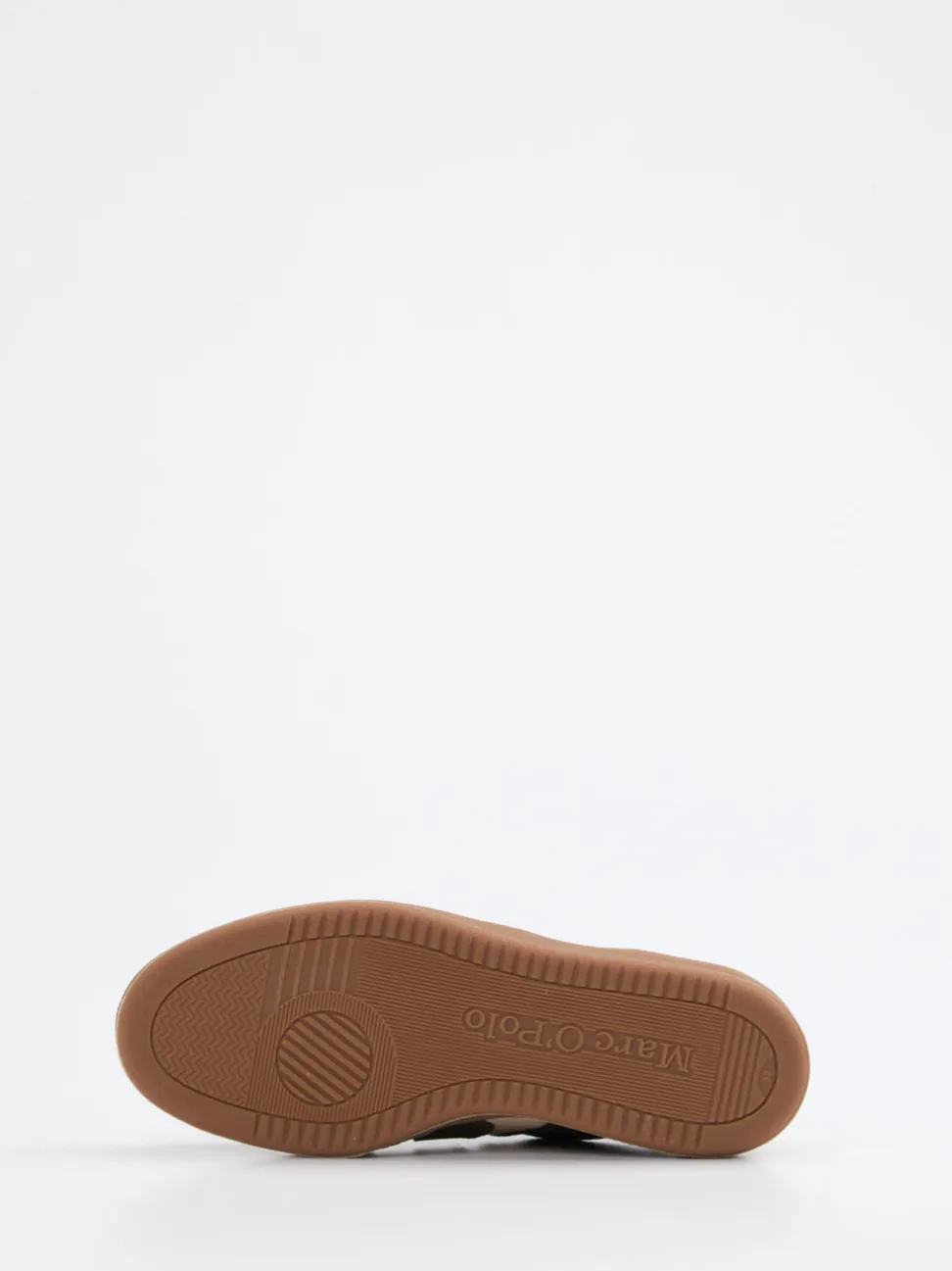Marc O'Polo – Retro-Sneaker aus Veloursleder Olivgrün
