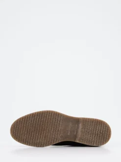 Marc O'Polo – Schnürboots aus Veloursleder in Braun
