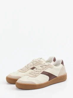 Marc O'Polo – Sneaker aus Glattleder und Veloursleder