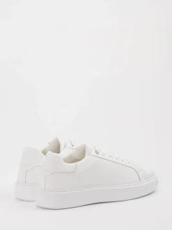 Marc O'Polo – Sneaker aus Kalbleder in Weiß