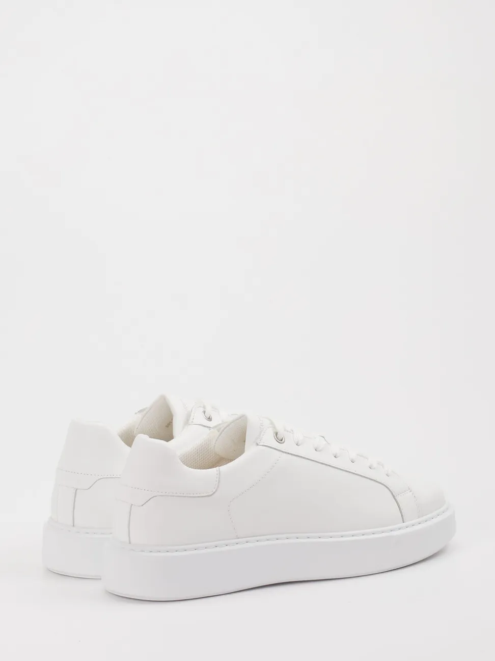 Marc O'Polo – Sneaker aus Kalbleder in Weiß