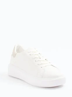 Marc O'Polo – Sneaker aus Leder in Offwhite