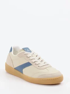 Marc O'Polo – Sneaker aus Leder in Beige