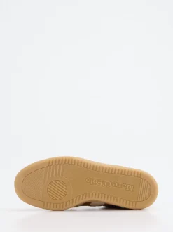 Marc O'Polo – Sneaker aus Veloursleder cognacbraun