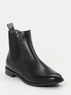 Maripé – Chelsea Boots aus Kalbleder schwarz