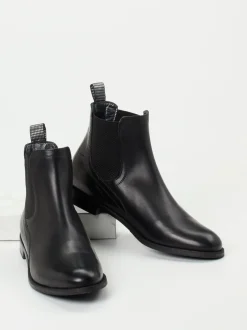 Maripé – Chelsea Boots aus Kalbleder schwarz