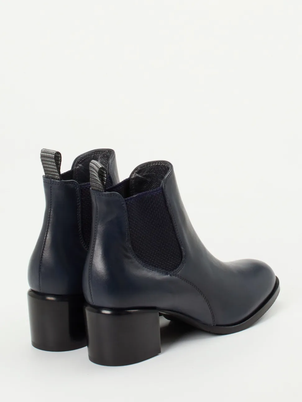 Maripé – Chelsea Boots aus Kalbleder Dunkelblau