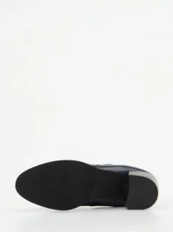 Maripé – Chelsea Boots aus Kalbleder Dunkelblau