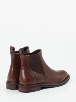 Maripé – Chelsea Boots aus Kalbleder Dunkelbraun
