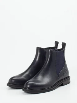 Maripé – Chelsea Boots aus Kalbleder in Dunkelblau