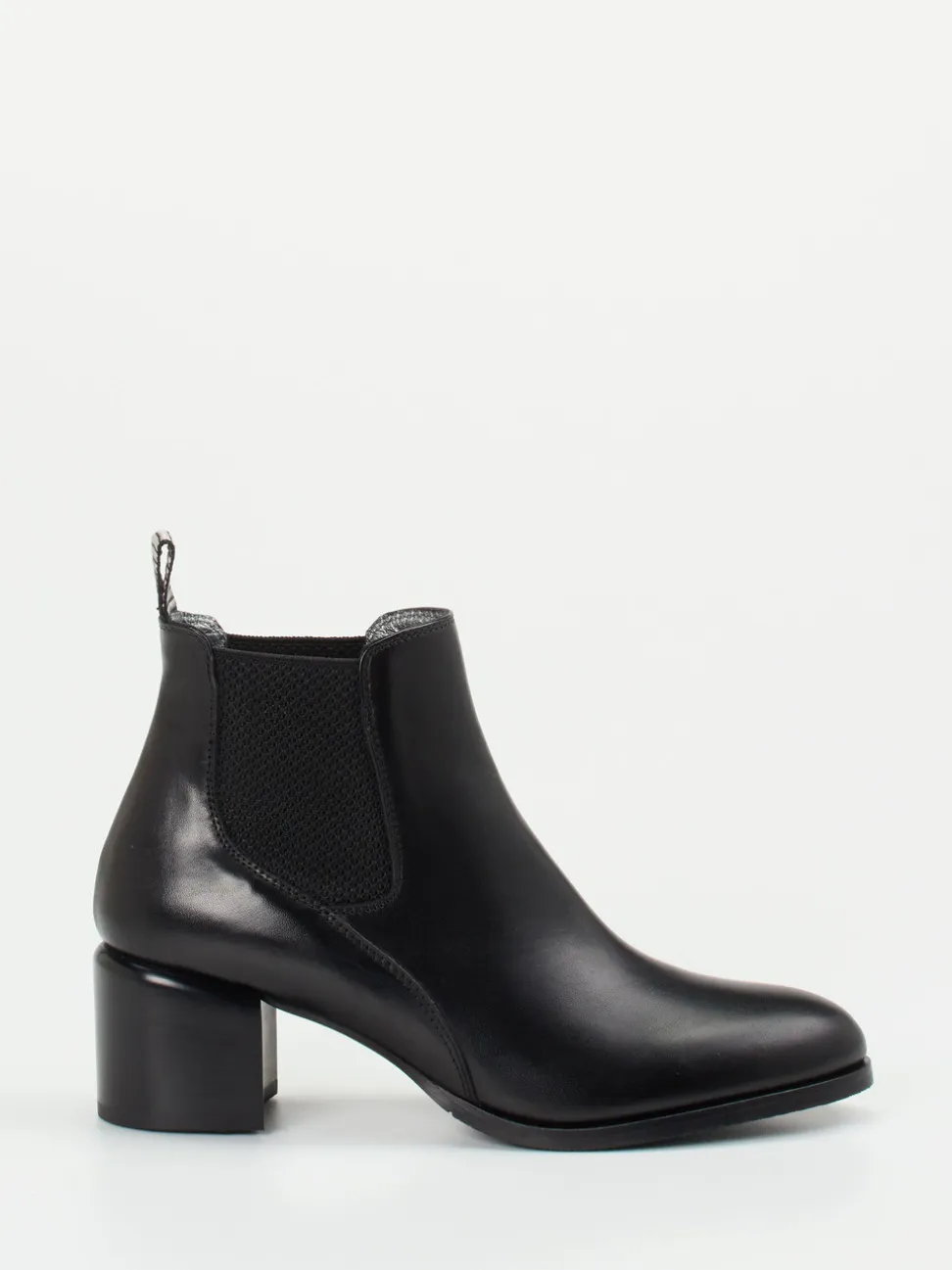 Maripé – Chelsea Boots aus Kalbleder Schwarz