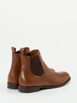 Maripé – Chelsea Boots aus Kalbleder in Braun