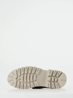 Maripé – Chunky Loafer aus Hochglanzleder Grau