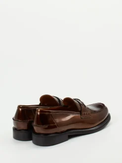 Maripé – Loafer aus Hochglanzleder in Braun