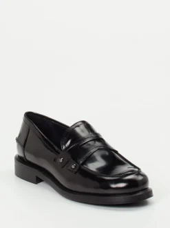 Maripé – Loafer aus Hochglanzleder Schwarz