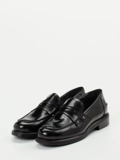 Maripé – Loafer aus Hochglanzleder Schwarz