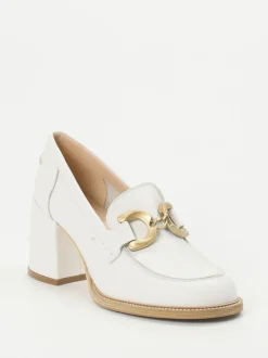 Maripé – Loafer aus Kalbleder in Offwhite