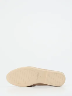 Maripé – Loafer aus Veloursleder in Beige