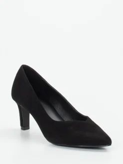 Maripé – Pumps aus Veloursleder schwarz