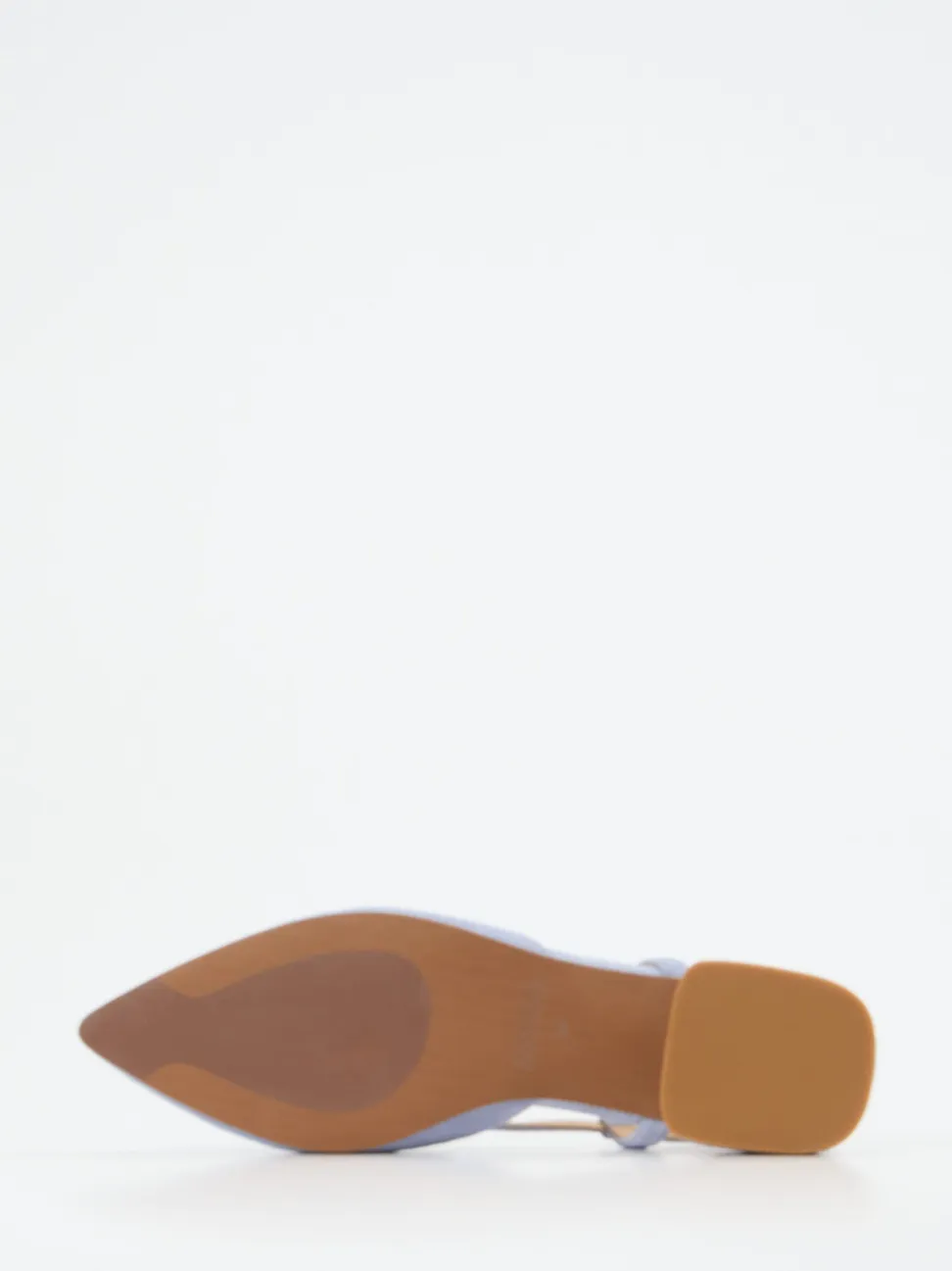 Maripé – Slingback-Ballerinas aus Veloursleder Hellflieder
