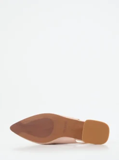 Maripé – Slingback-Loafer aus Lammleder in Rosé