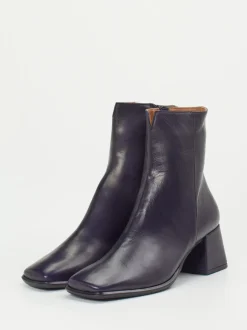 Maripé – Stiefeletten aus Kalbleder in Tiefviolett