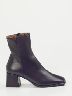 Maripé – Stiefeletten aus Kalbleder in Tiefviolett
