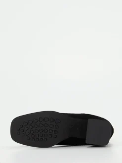 Maripé – Stiefeletten aus Veloursleder Schwarz