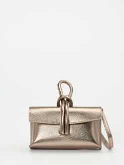 Marlon Firenze – Clutch aus Metallicleder bronze