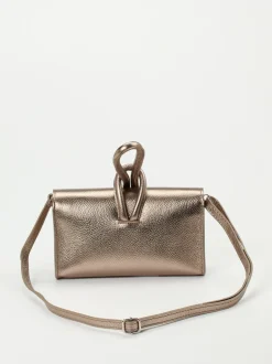 Marlon Firenze – Clutch aus Metallicleder bronze