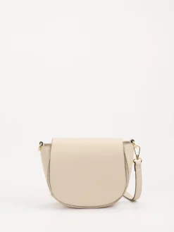 Marlon Firenze – Crossbody Bag aus Kalbleder cremeweiß