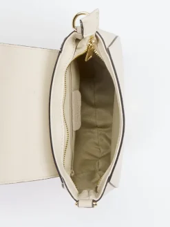 Marlon Firenze – Crossbody Bag aus Kalbleder cremeweiß