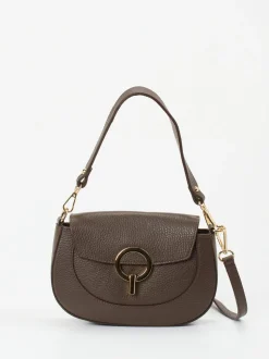 Marlon Firenze – Crossbody Bag aus Kalbleder braun