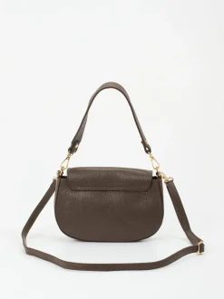 Marlon Firenze – Crossbody Bag aus Kalbleder braun