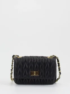 Marlon Firenze – Crossbody Bag aus Leder schwarz