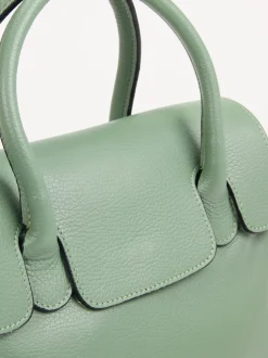 Marlon Firenze – Handtasche aus Kalbleder Salbeigrün
