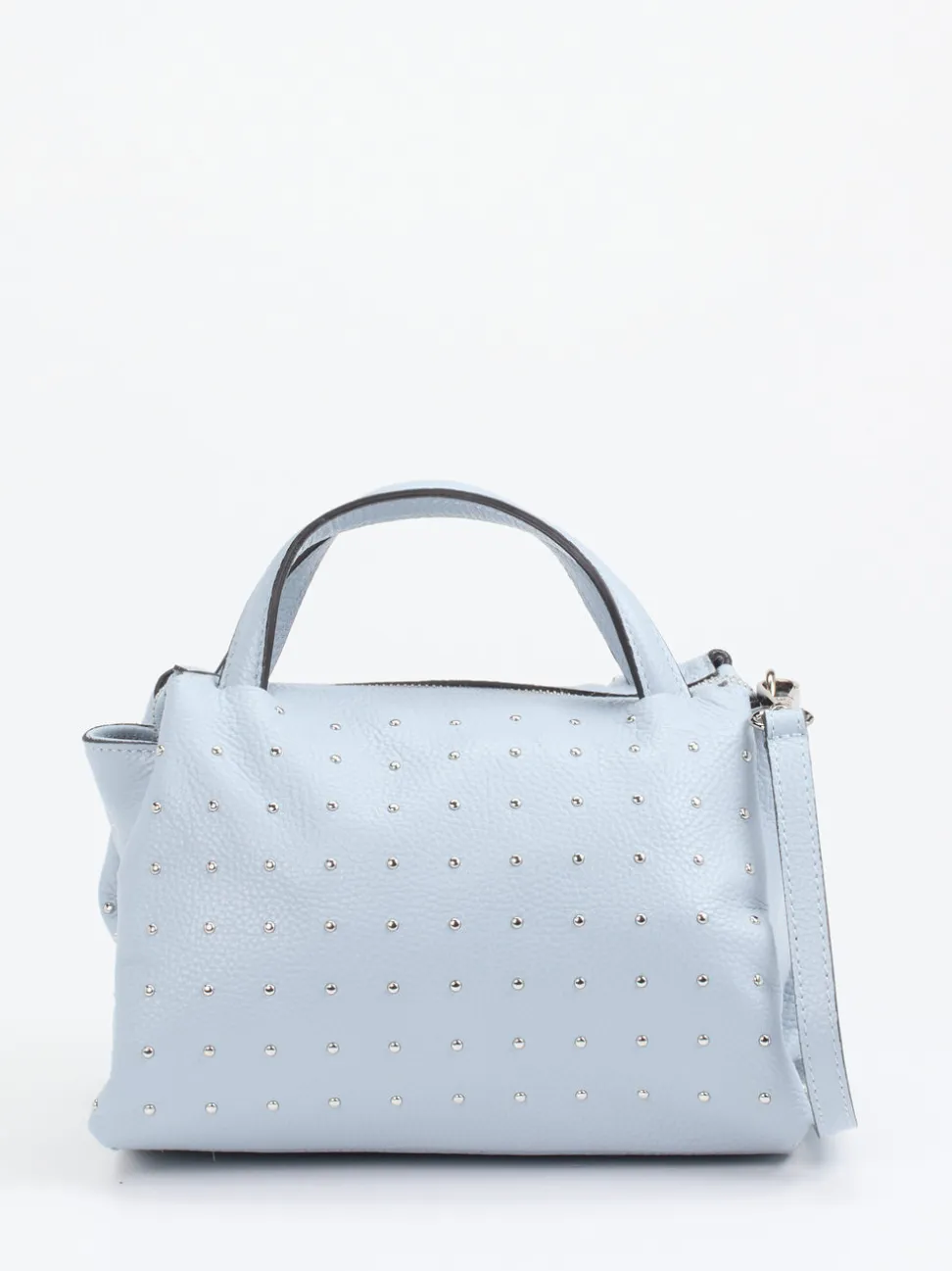Marlon Firenze – Handtasche aus Kalbleder hellblau