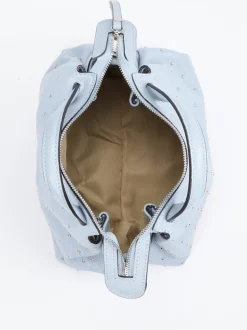 Marlon Firenze – Handtasche aus Kalbleder hellblau