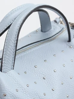 Marlon Firenze – Handtasche aus Kalbleder hellblau