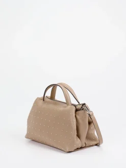Marlon Firenze – Handtasche aus Kalbleder beigebraun