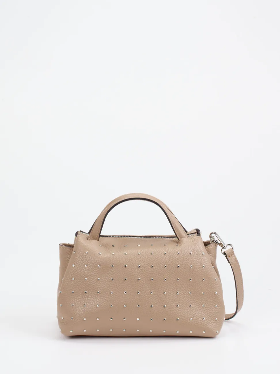 Marlon Firenze – Handtasche aus Kalbleder beigebraun