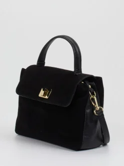 Marlon Firenze – Handtasche aus Kalbleder Schwarz