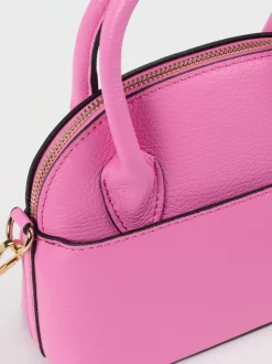 Marlon Firenze – Micro-Bag aus Kalbleder Pink