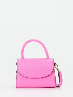 Marlon Firenze – Mini Bag aus Kalbleder Knallpink