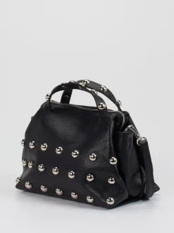 Marlon Firenze – Mini Bag aus Leder mit Nietenbesatz