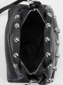 Marlon Firenze – Mini Bag aus Leder mit Nietenbesatz