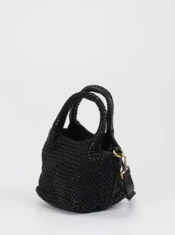 Marlon Firenze – Mini Bag aus Kalbleder in Schwarz