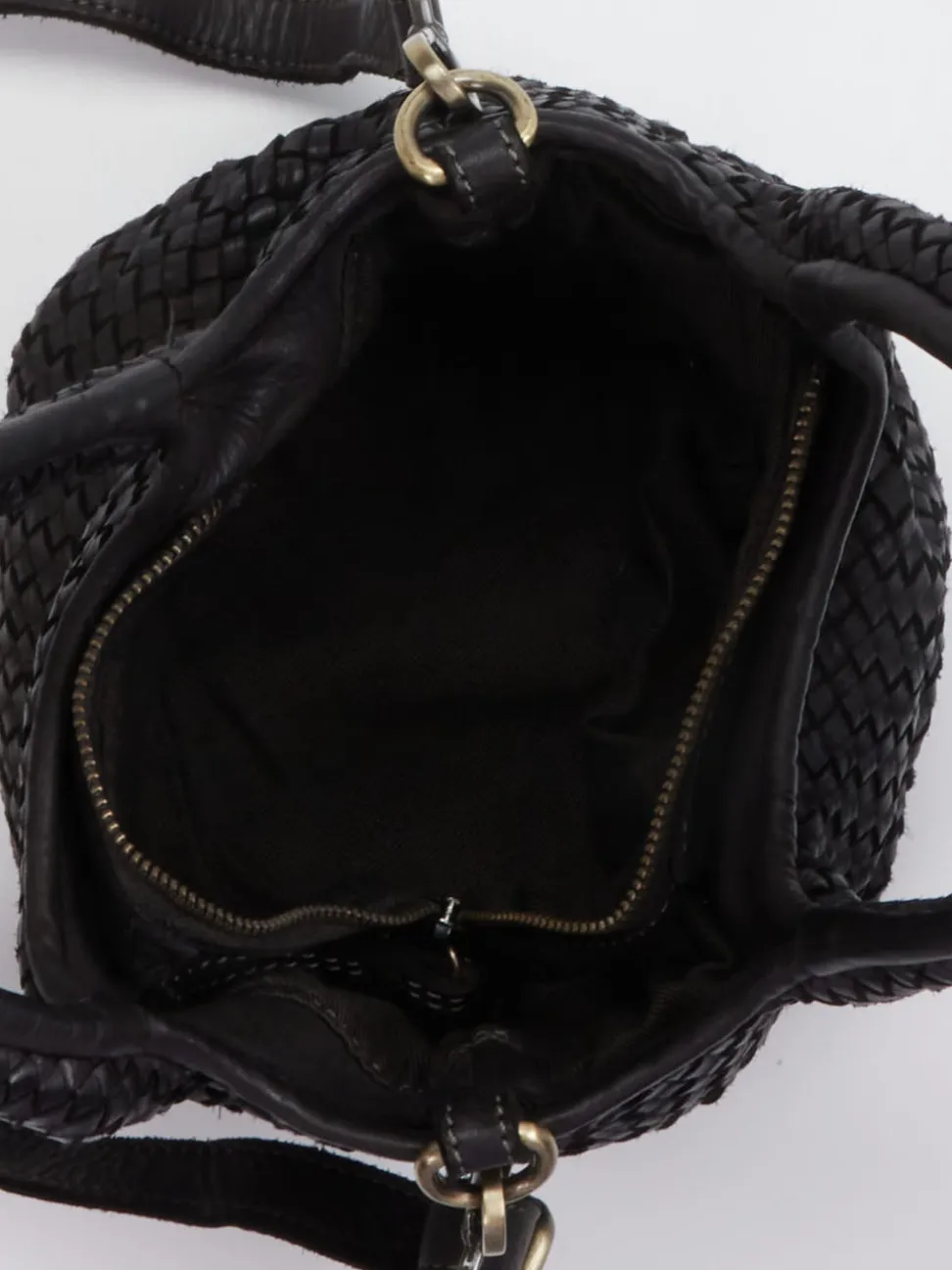 Marlon Firenze – Mini Bag aus Kalbleder in Schwarz
